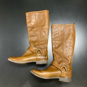 Frye Phillip Harness Tall Boots